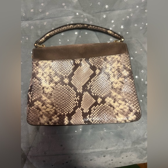 Michael Kors snake and suede bag - Picture 2 of 4